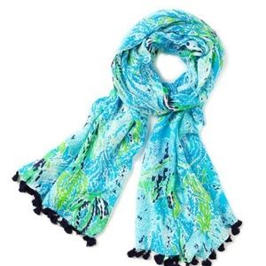 Lilly Pulitzer Silk/Cashmere Murfee Scarf